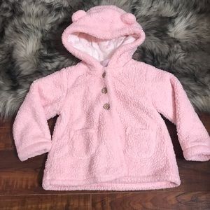 Carter’s Pink Bear Hoodie 18M